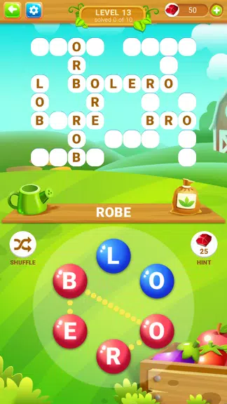 Word Farm Puzzles Screenshot 1