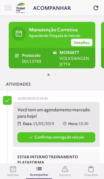 Ticket Log Manutenção Screenshot 1 