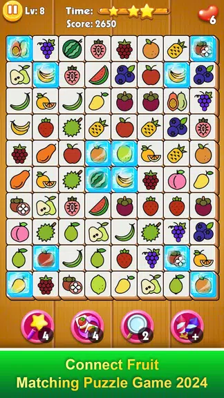 Connect Fruit Matching Puzzle Screenshot 1