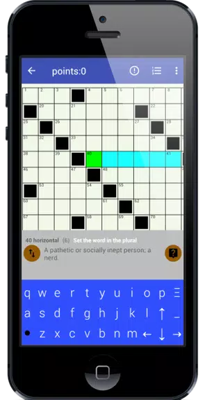 Crossword Words Game - wikigam Screenshot 1 