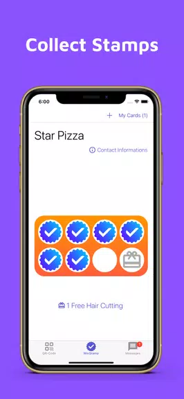 WinStamp - Loyalty Card Screenshot 1 