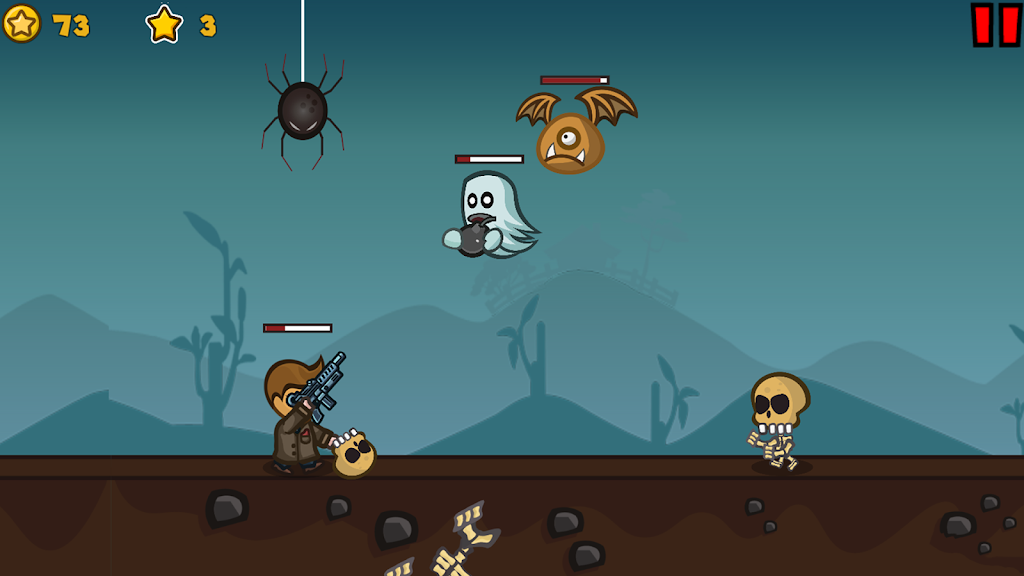 Monster Rush Shooting Game Screenshot 1