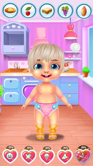 Baby Boy Caring Cupidon Dress Screenshot 3