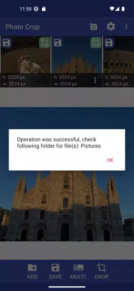 Multiple Photo Crop Screenshot 4