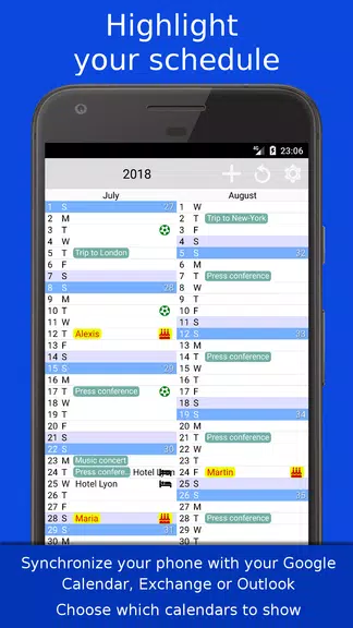 Calendar Pro - Agenda Screenshot 2