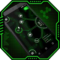 Curve Hitech launcher -Applock APK