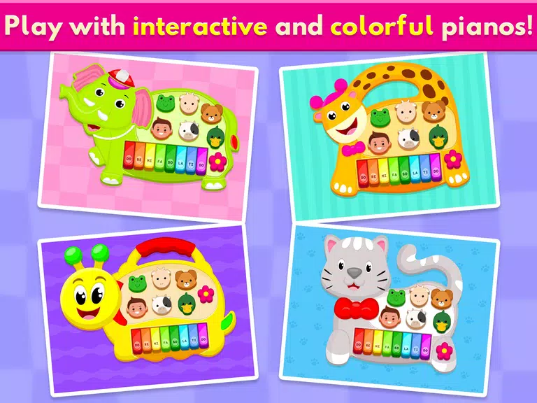 Musical Toy Piano For Kids Screenshot 2