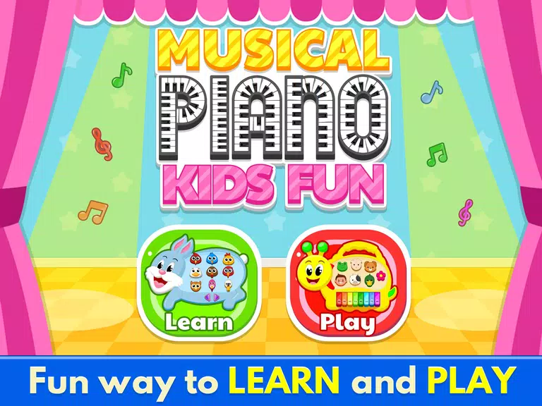 Musical Toy Piano For Kids Screenshot 1