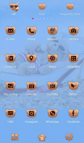 Teddy Bear Summer Theme Screenshot 3 