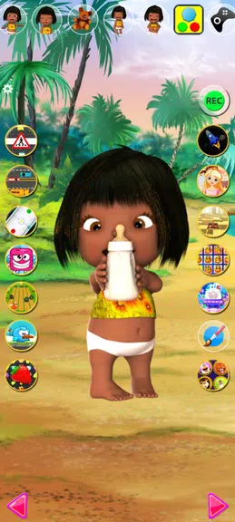 Talking Emily Baby Girl Games Screenshot 2