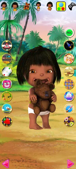 Talking Emily Baby Girl Games Screenshot 4