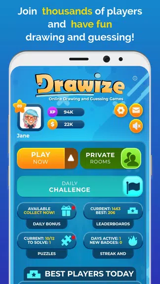 Drawize - Draw and Guess Screenshot 1