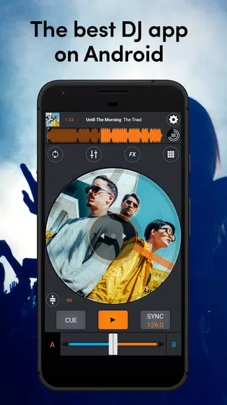 Cross DJ - Music Mixer App Screenshot 1