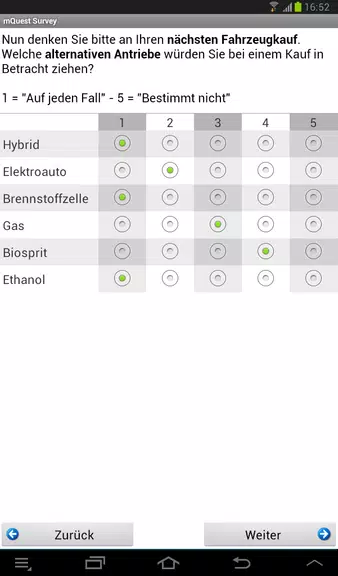 mQuest Survey Screenshot 4 