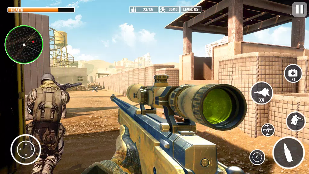 War Sniper 3D: Gun Games FPS Screenshot 1