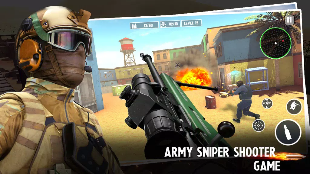 War Sniper 3D: Gun Games FPS Screenshot 4