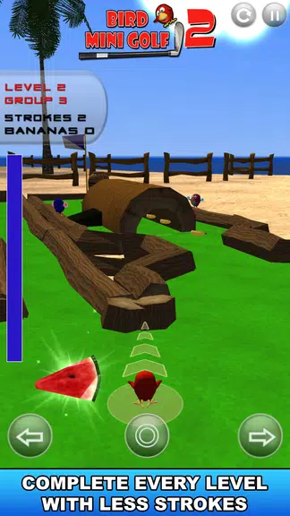 Bird Mini Golf 2 – Beach Fun Screenshot 3