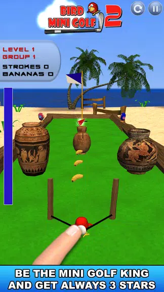 Bird Mini Golf 2 – Beach Fun Screenshot 4