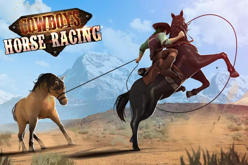 Cowboys Horse Racing Derby Screenshot 1