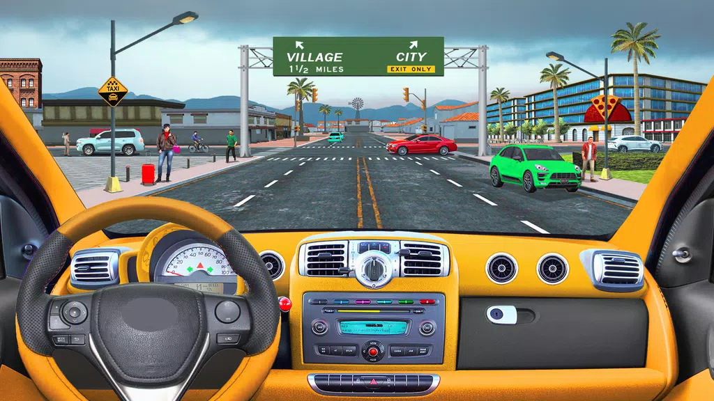 UK Taxi Car Driving Simulator Screenshot 1 
