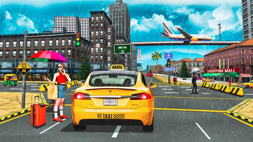 UK Taxi Car Driving Simulator Screenshot 2 