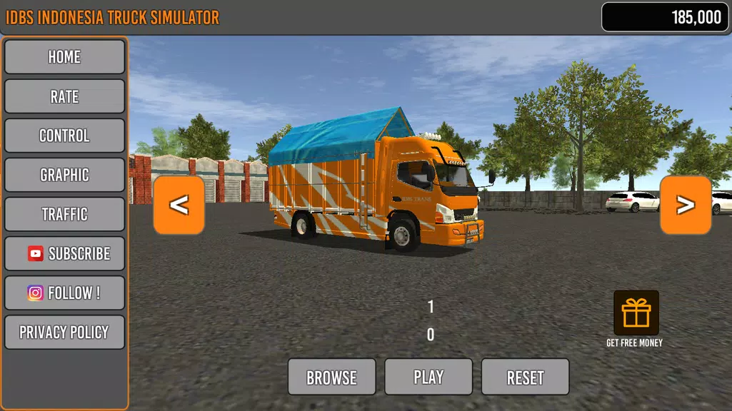 IDBS Indonesia Truck Simulator Screenshot 1 