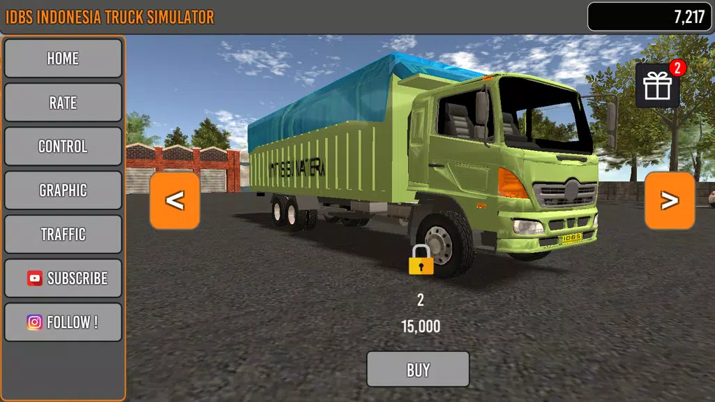 IDBS Indonesia Truck Simulator Screenshot 3 