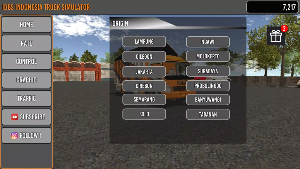 IDBS Indonesia Truck Simulator Screenshot 4 