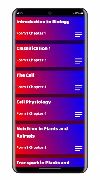 Revision App All Subjects Screenshot 2