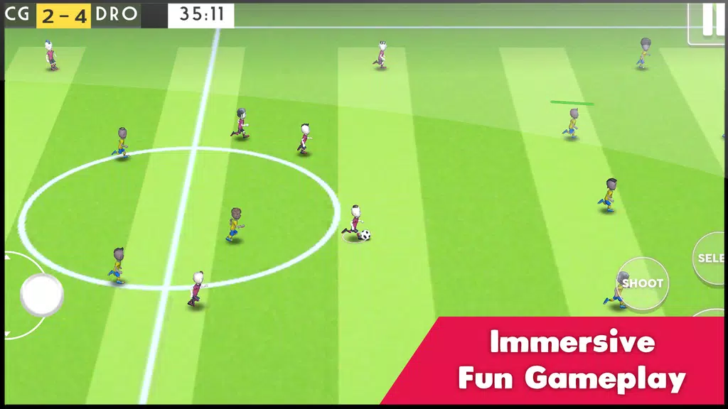 Mini Mobile Soccer Screenshot 1