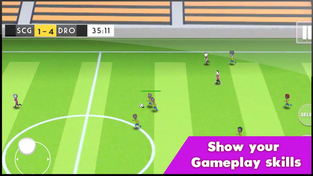 Mini Mobile Soccer Screenshot 2