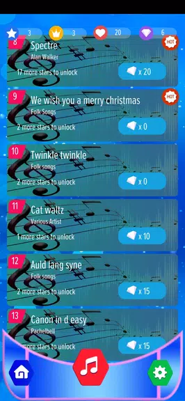 piano tiles 4 DJ Alan walker E Screenshot 1