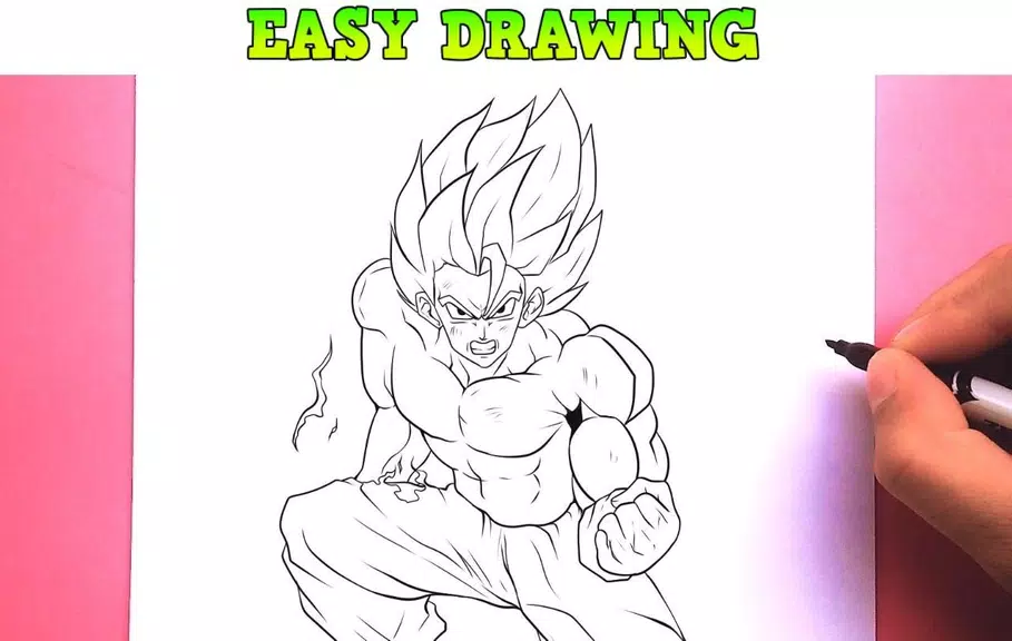How To Draw Cartoon Anime Screenshot 3 