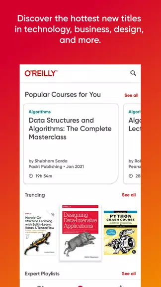 O'Reilly Screenshot 2 