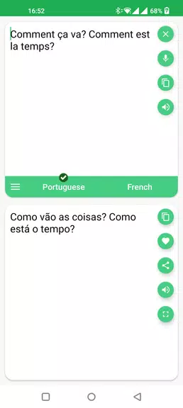 Portuguese - French Translator Screenshot 1 