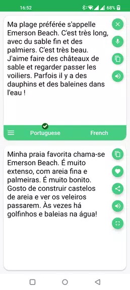 Portuguese - French Translator Screenshot 2 