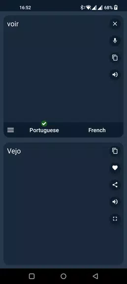 Portuguese - French Translator Screenshot 4 