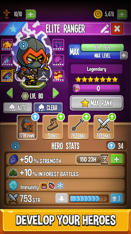 Five Heroes: The King's War Screenshot 4