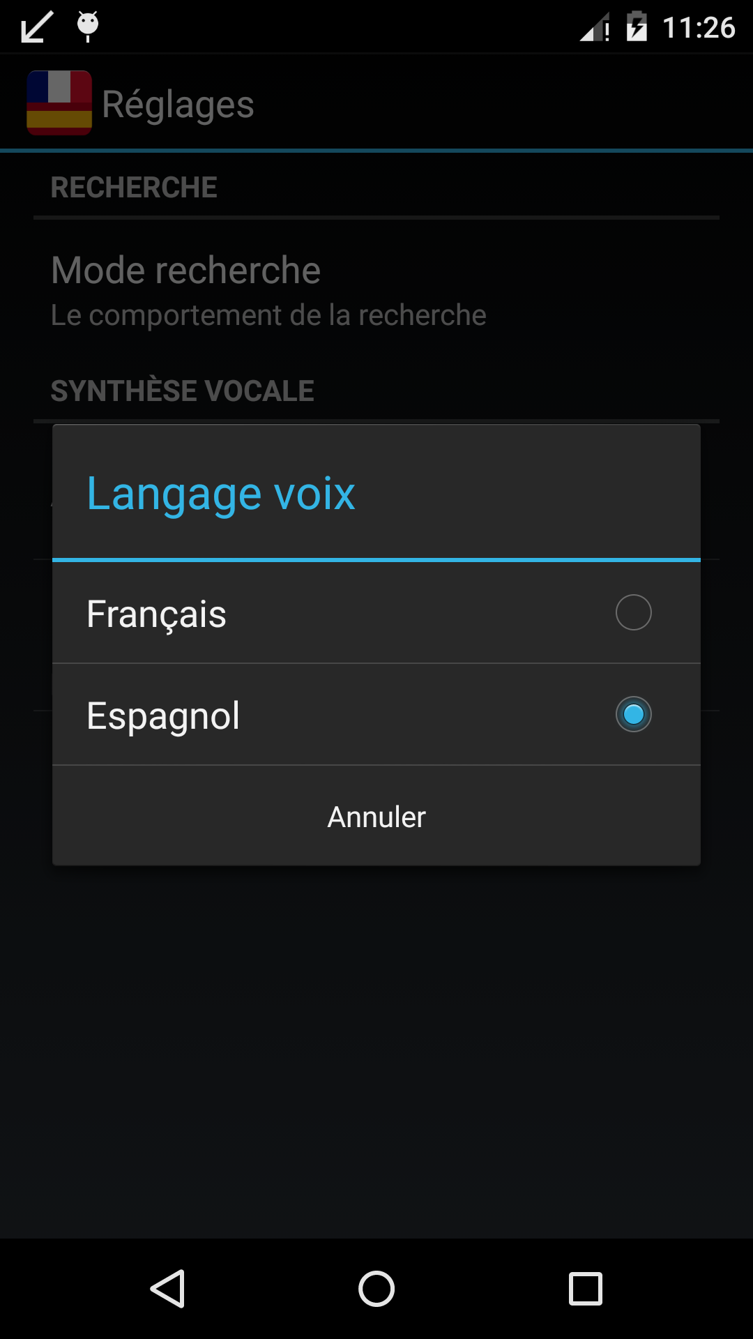 Spanish French Dictionary Screenshot 2