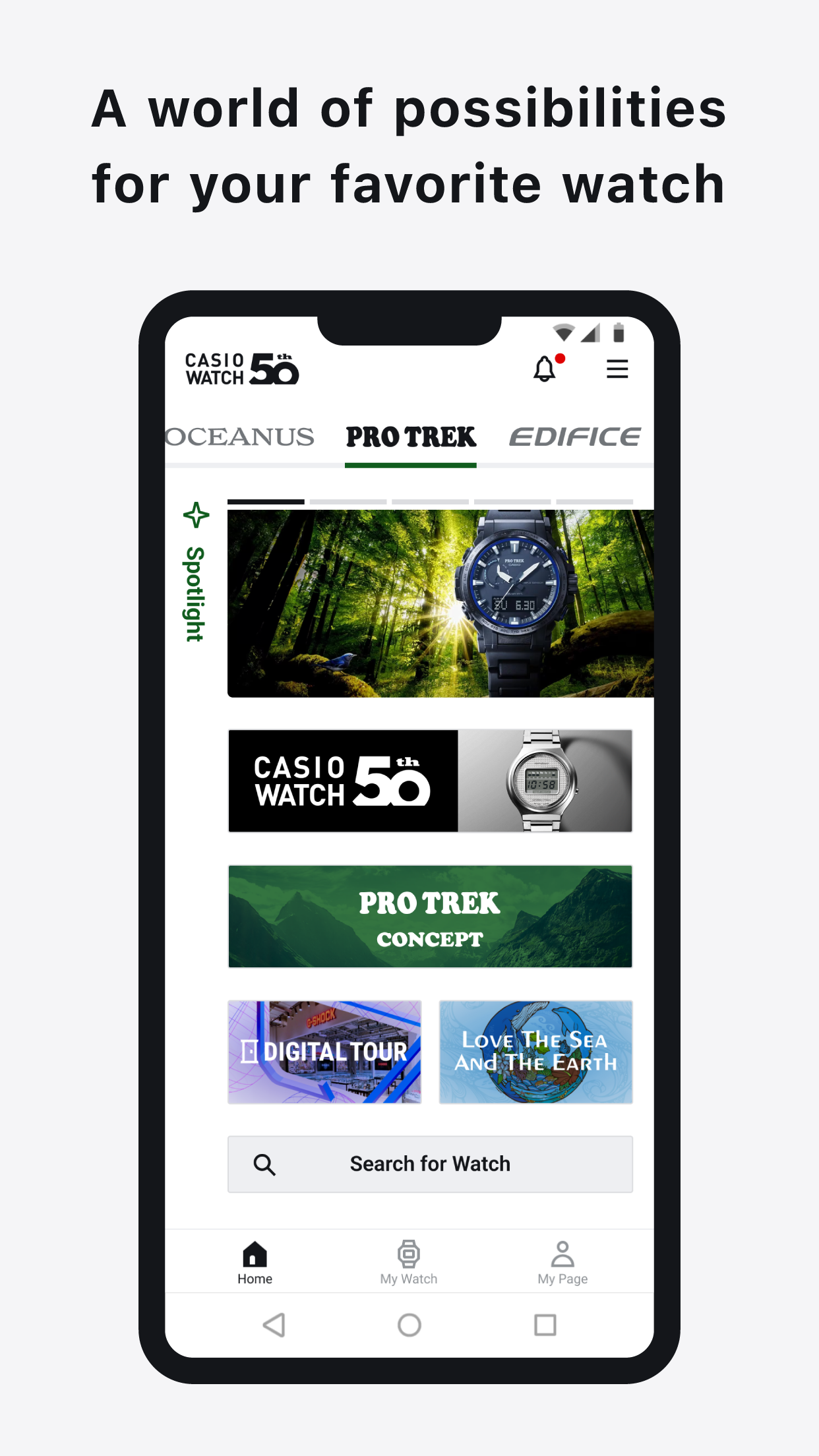 CASIO WATCHES Screenshot 4