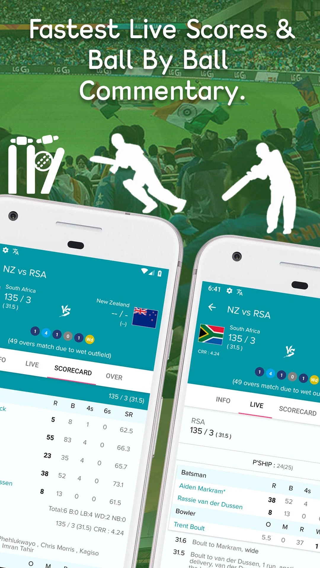 Live Cricket Score Screenshot 3 