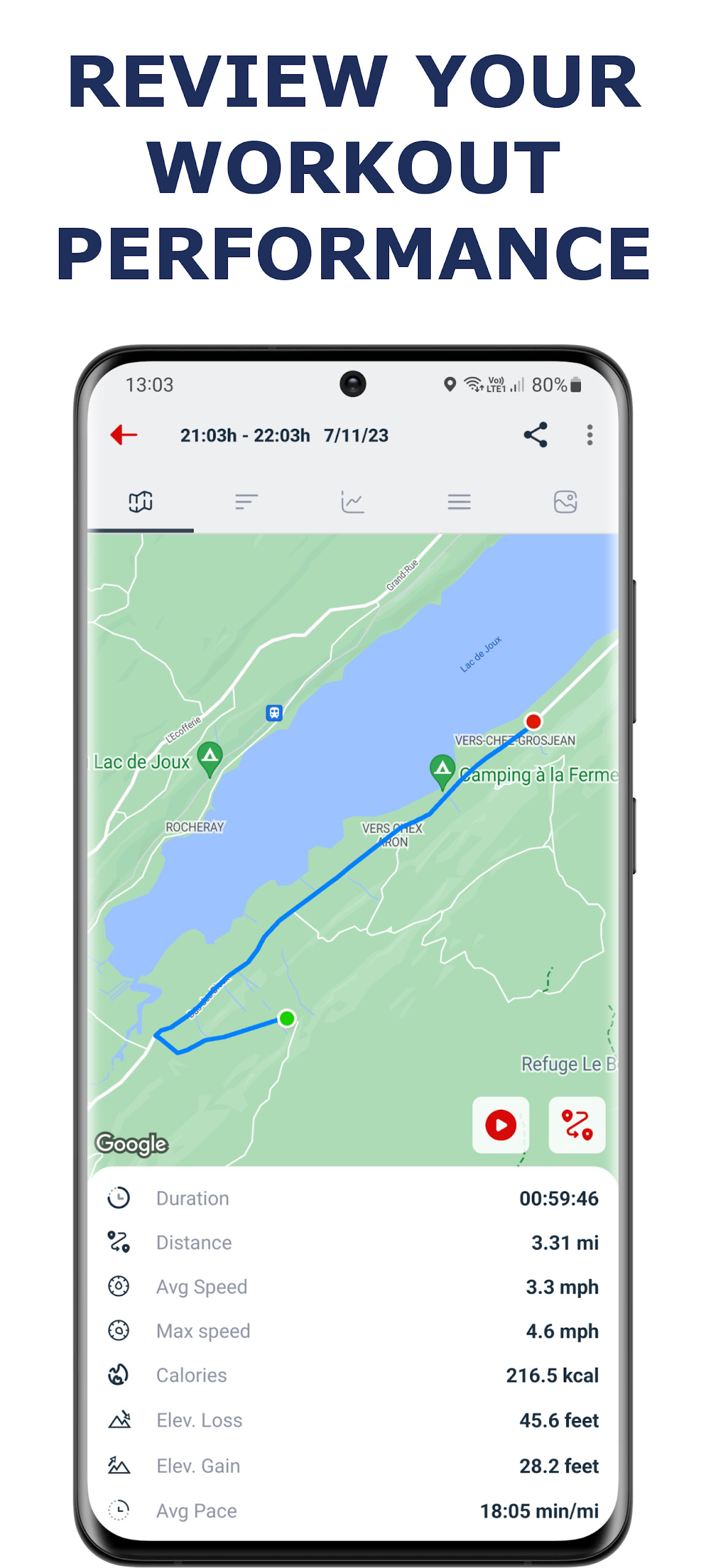 Cycling app — Bike Tracker Screenshot 3