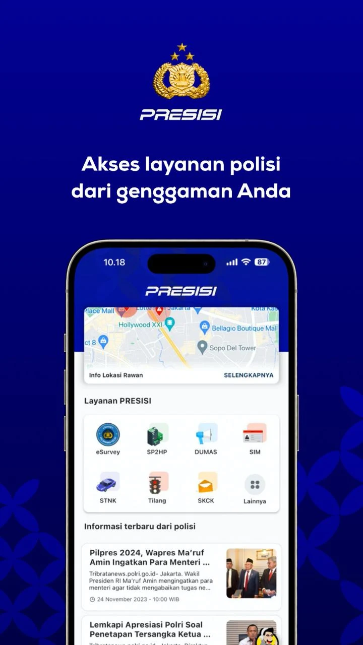 POLRI PRESISI Screenshot 1