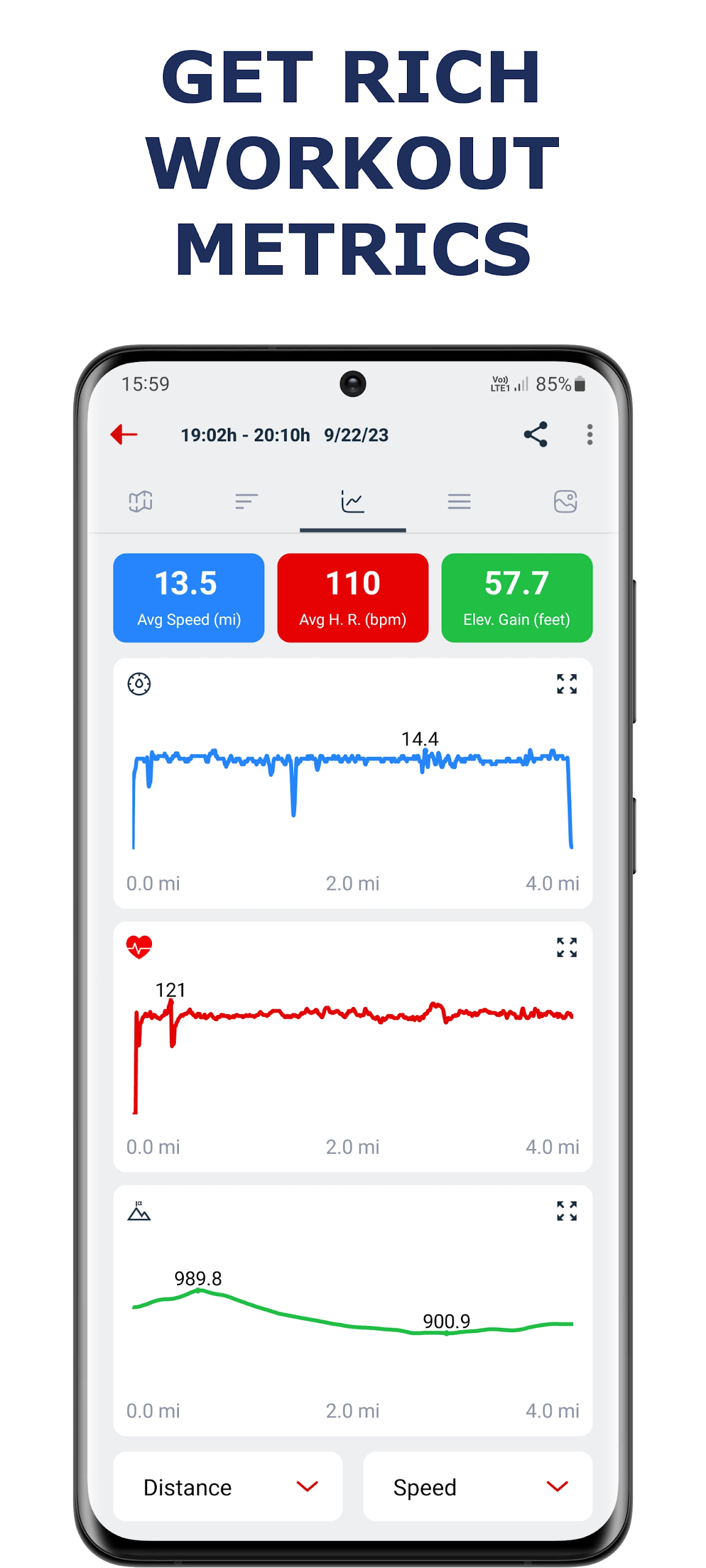 Cycling app — Bike Tracker Screenshot 4