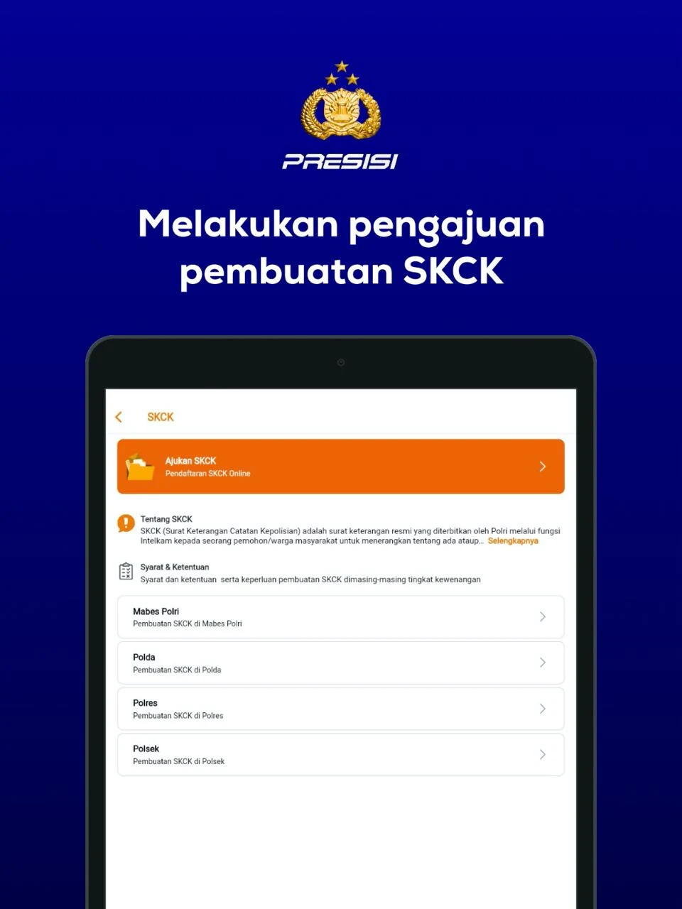 POLRI PRESISI Screenshot 9