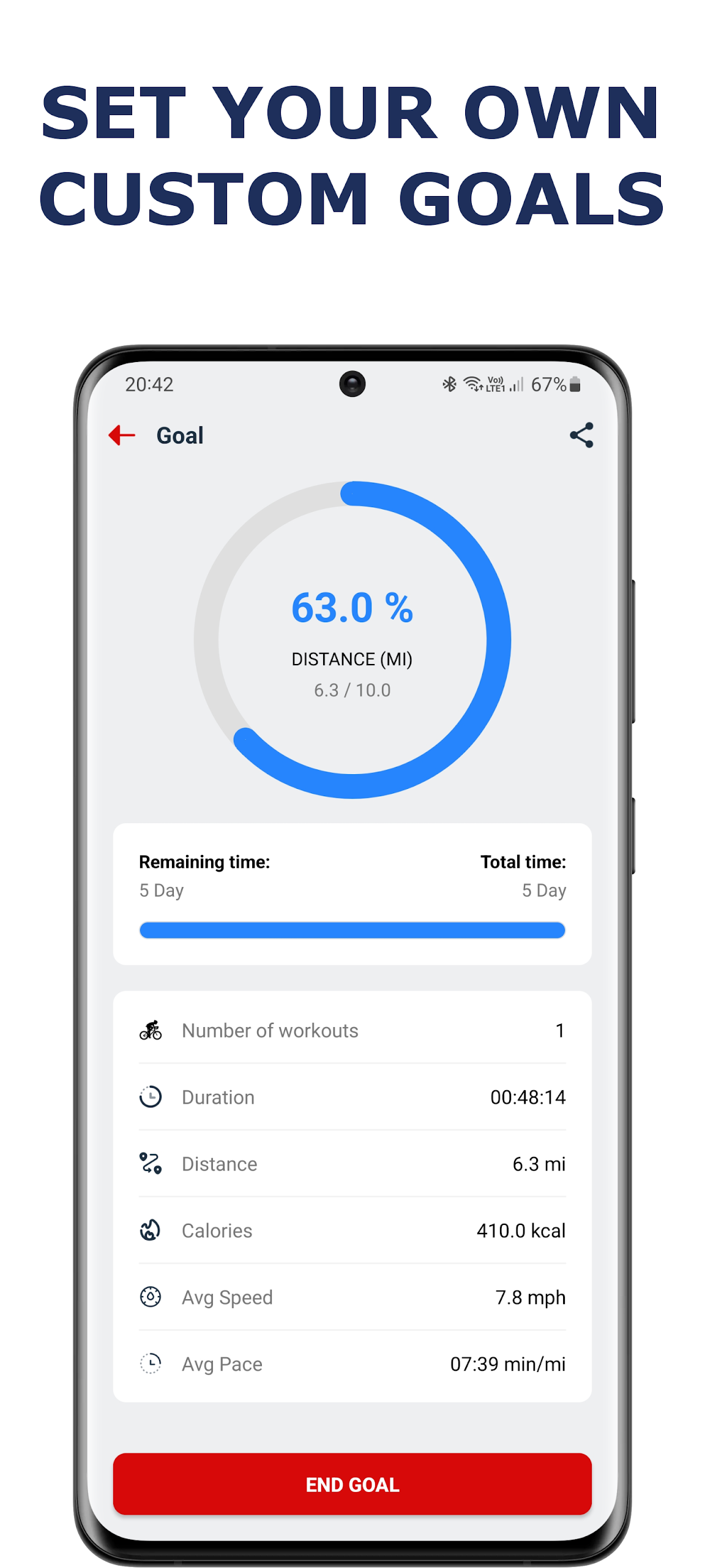 Cycling app — Bike Tracker Screenshot 8