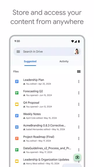 Google Drive Screenshot 1