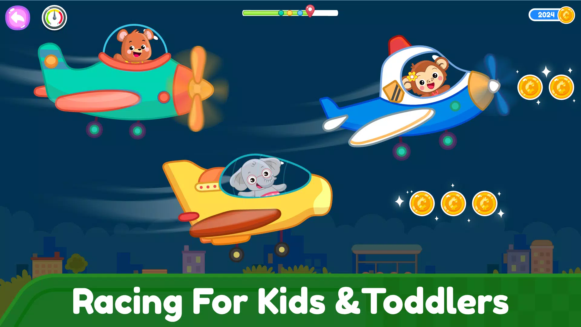 Airplane Games for Kids Racing Screenshot 3 