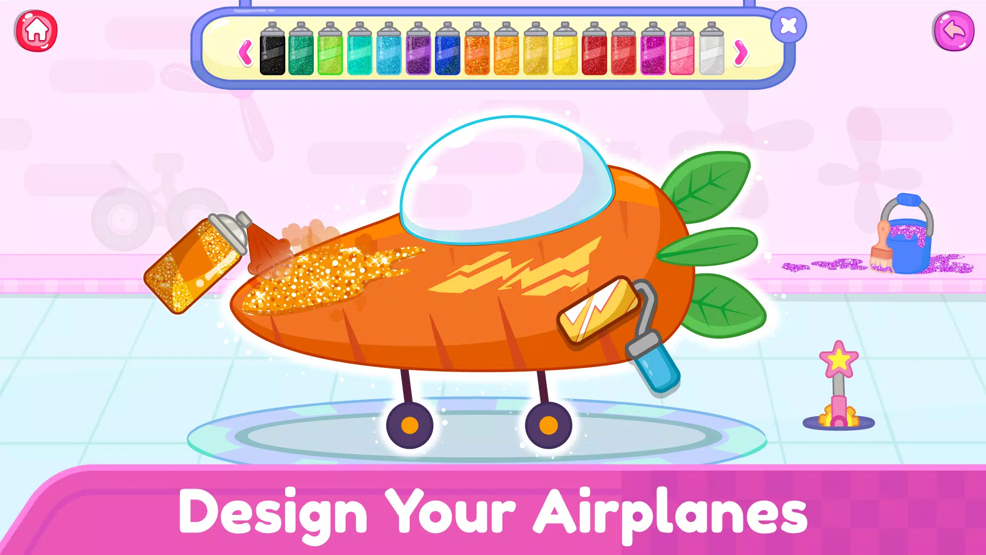 Airplane Games for Kids Racing Screenshot 5 