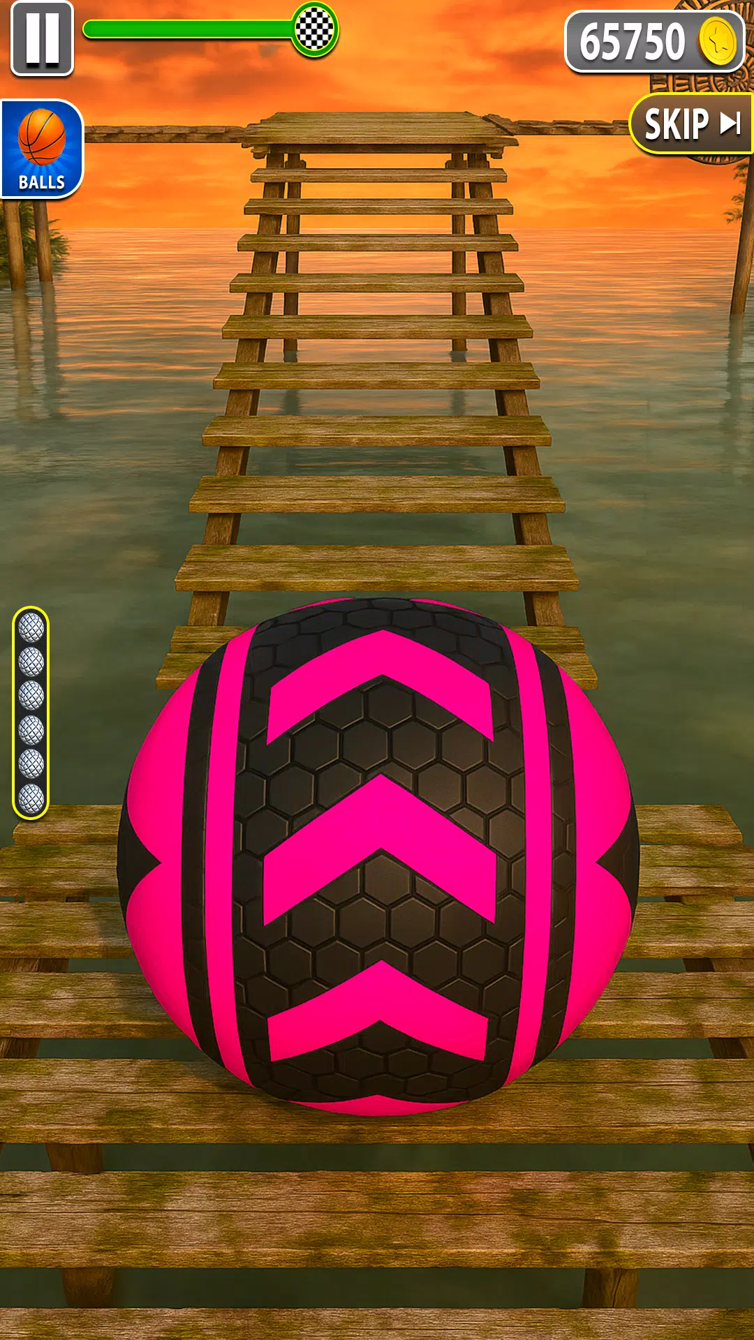 Rollance Sky Rolling Ball Game Screenshot 1 
